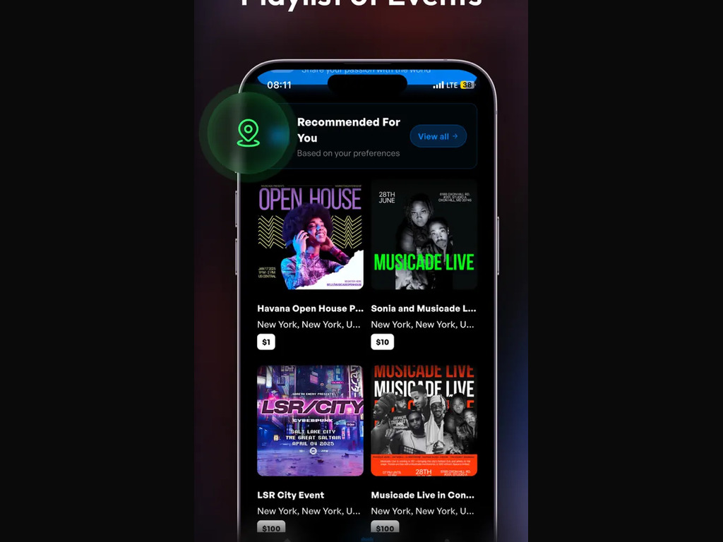 Musicade product preview
